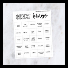 Load image into Gallery viewer, Book Journaling Stickers - Reading Bingo Challenge
