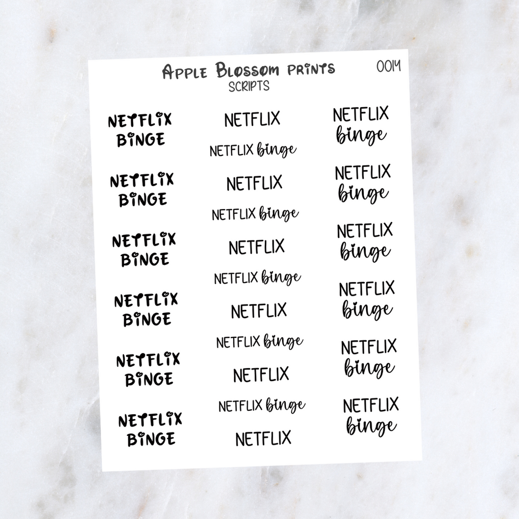 Scripts 014 Netflix Binge