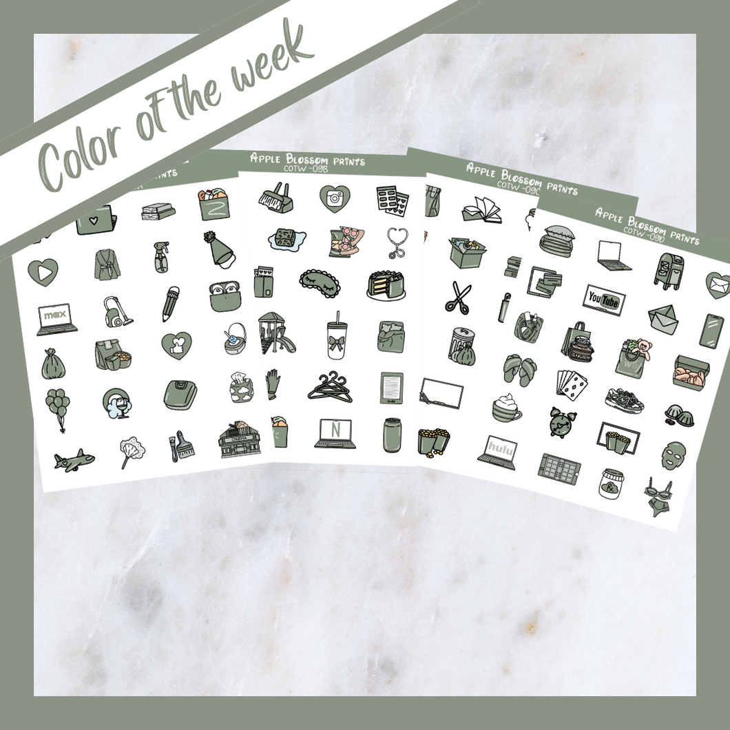 Color of the Week  - COTW 09