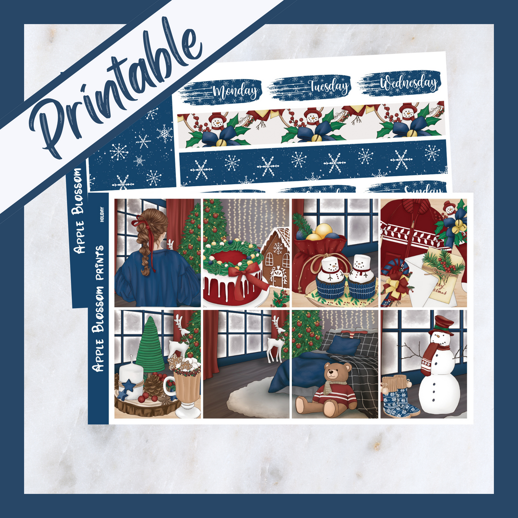 Holiday - Printable Weekly Kit