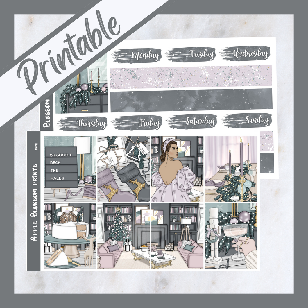 Tinsel - Printable Weekly Kit