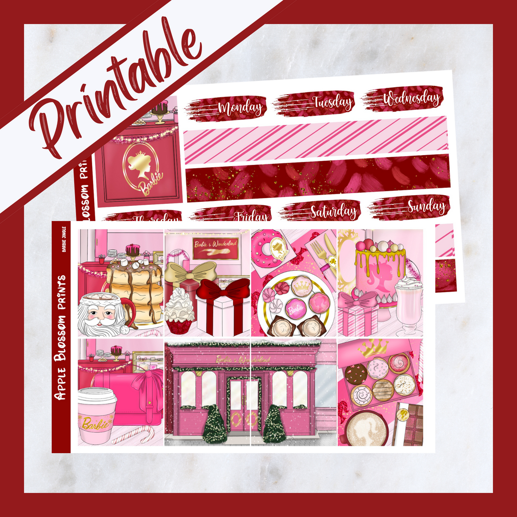 Barbie Jingle - Printable Weekly Kit