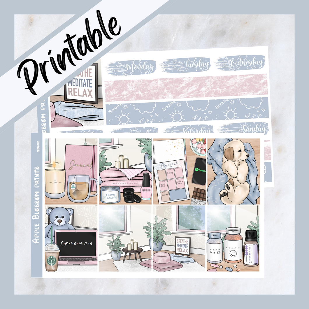 Breathe - Printable Weekly Kit