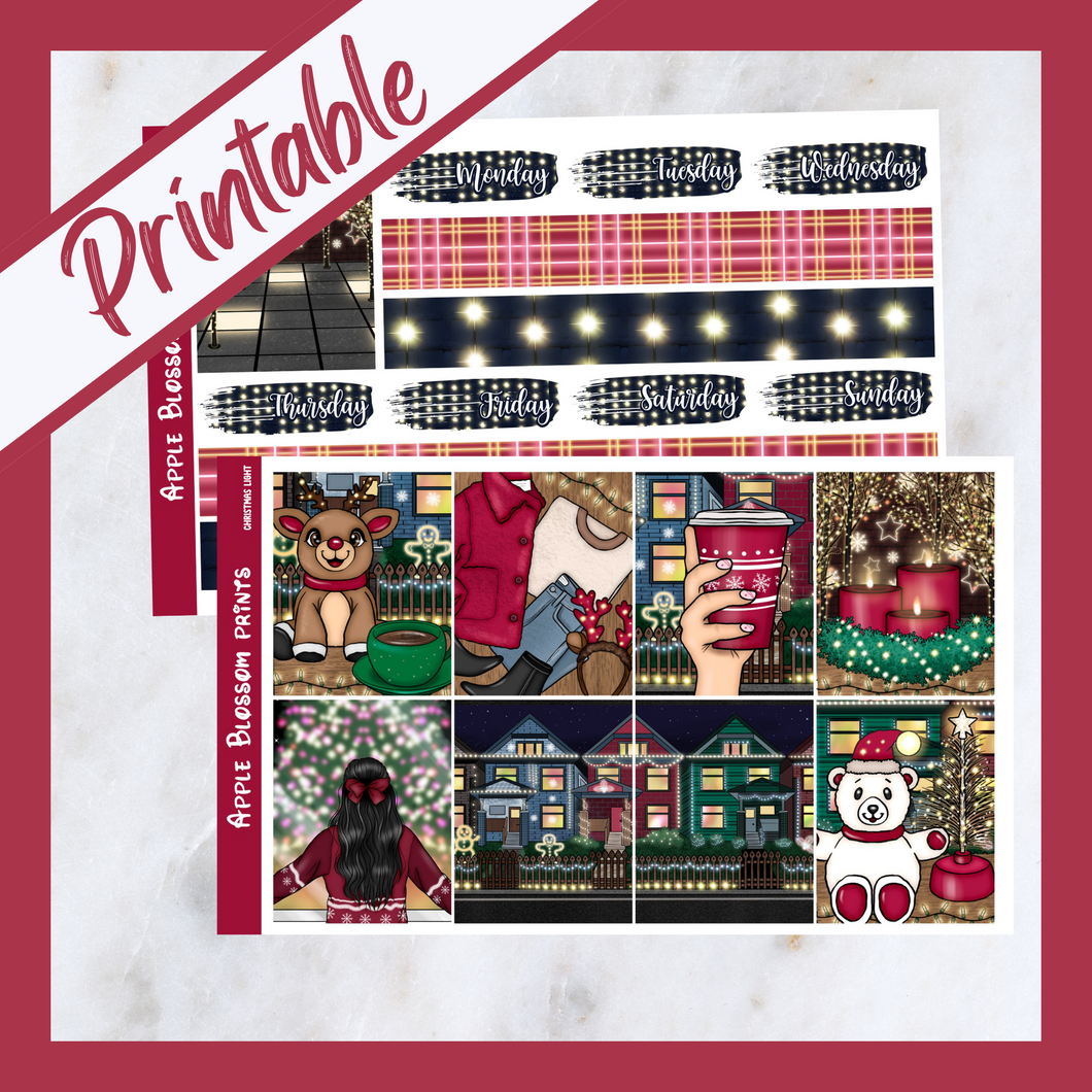 Christmas Lights - Printable Weekly Kit