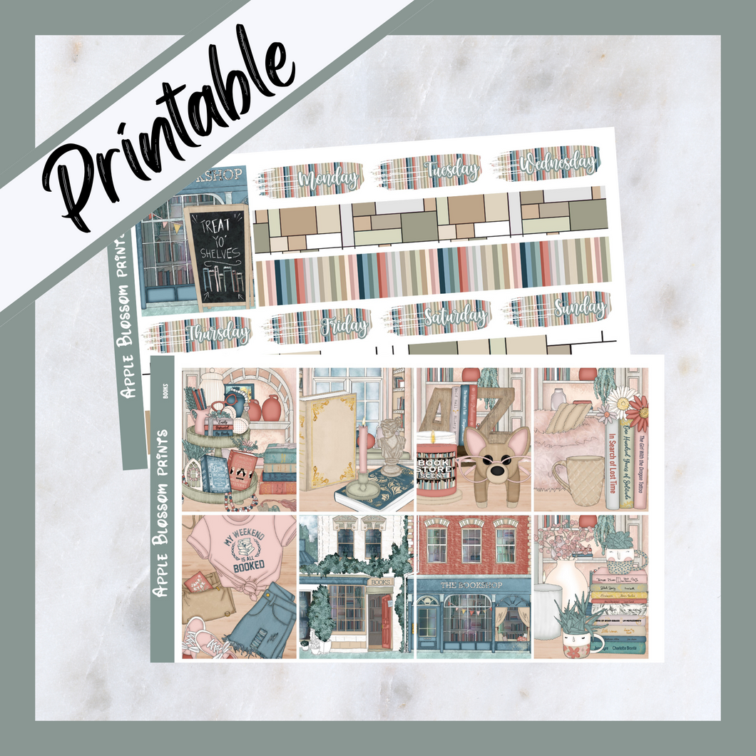 Books - Printable Weekly Kit