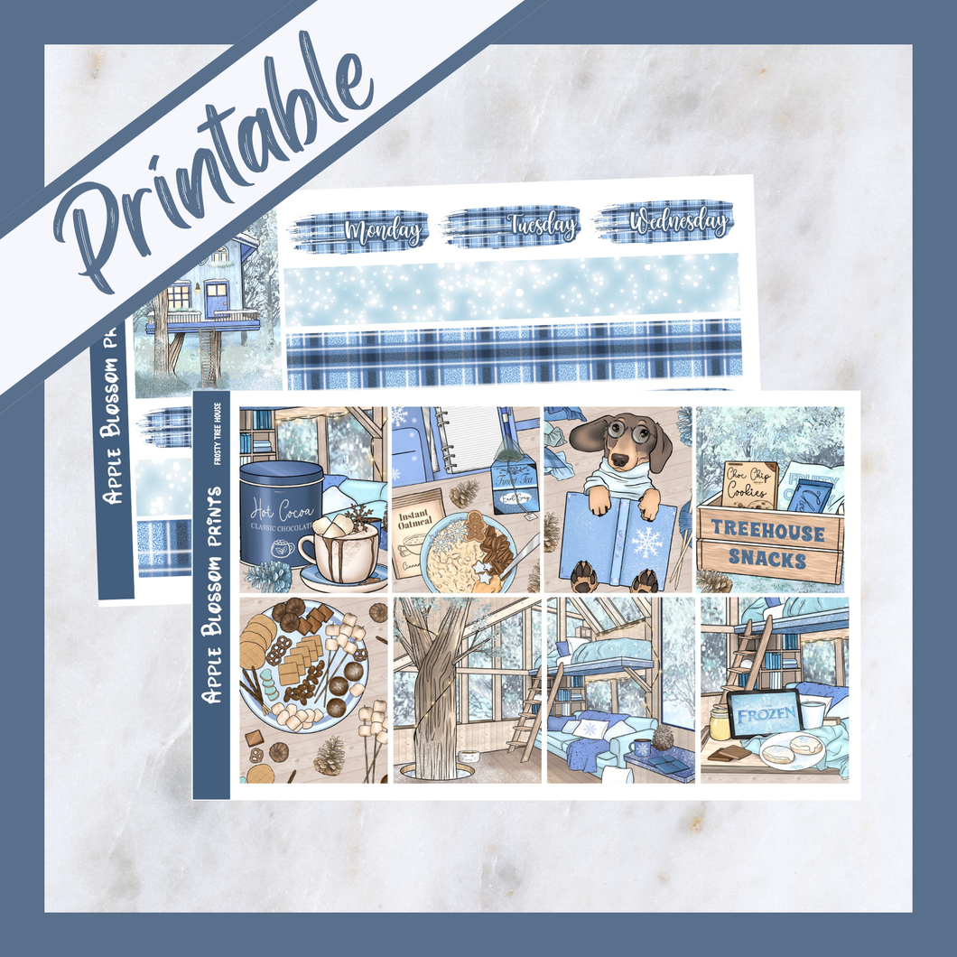 Frosty Treehouse - Printable Weekly Kit