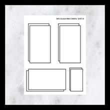 Load image into Gallery viewer, Book Journaling Stickers - Shadow Boxes
