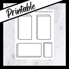 Load image into Gallery viewer, Printable Bookish - Shadow Boxes
