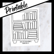 Load image into Gallery viewer, Printable Bookish - Bookcases
