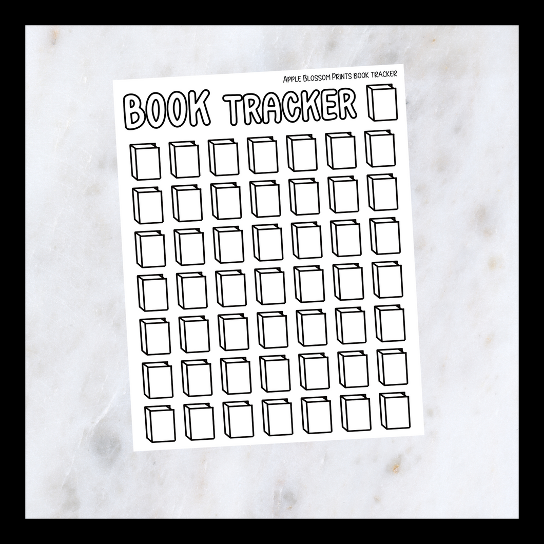 Book Journaling Stickers - Book Tracker