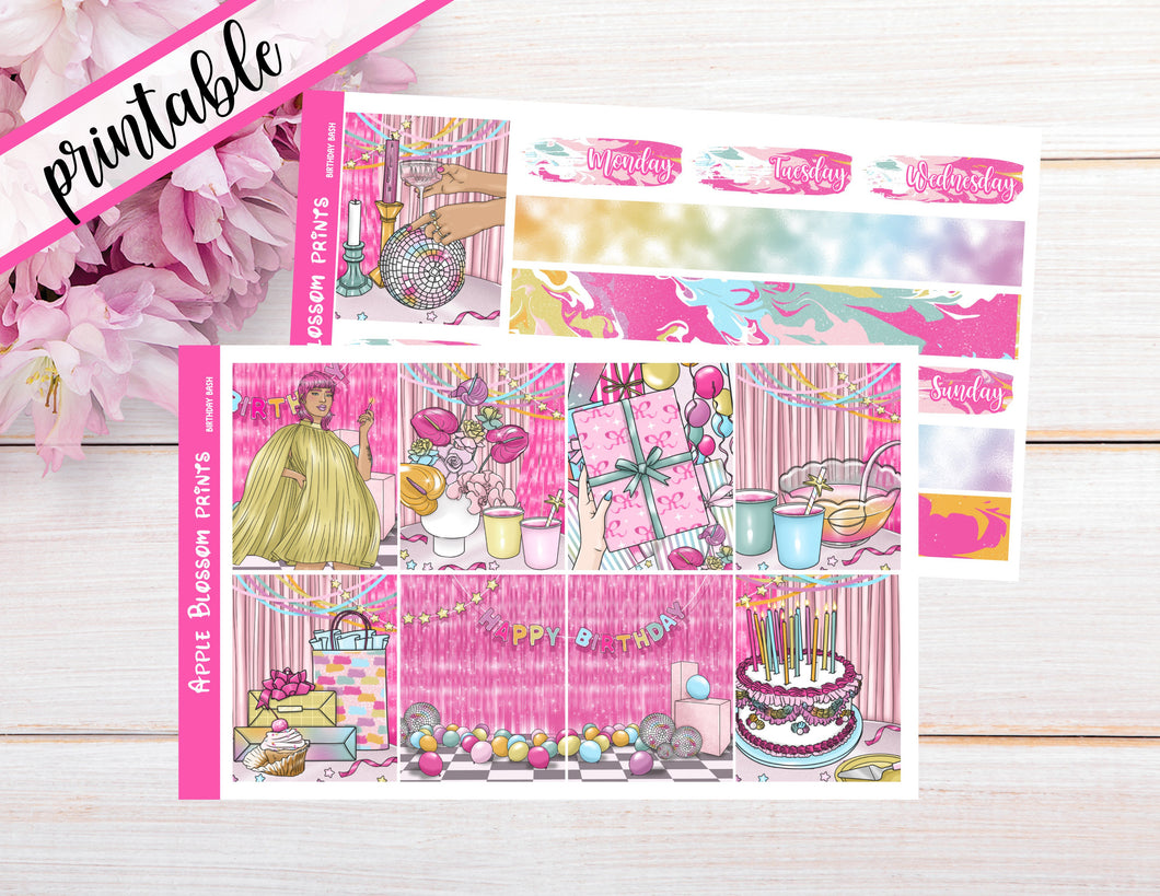 Birthday Bash  - Printable Weekly Kit