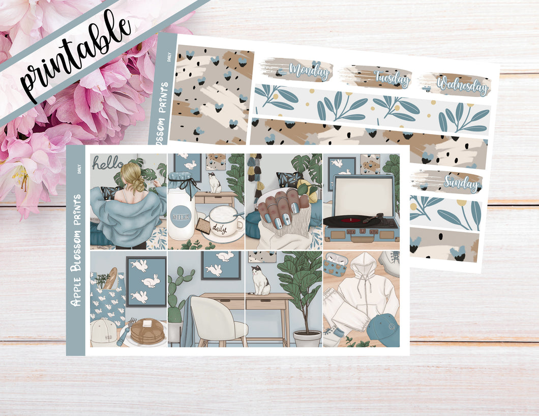 Daily  - Printable Weekly Kit